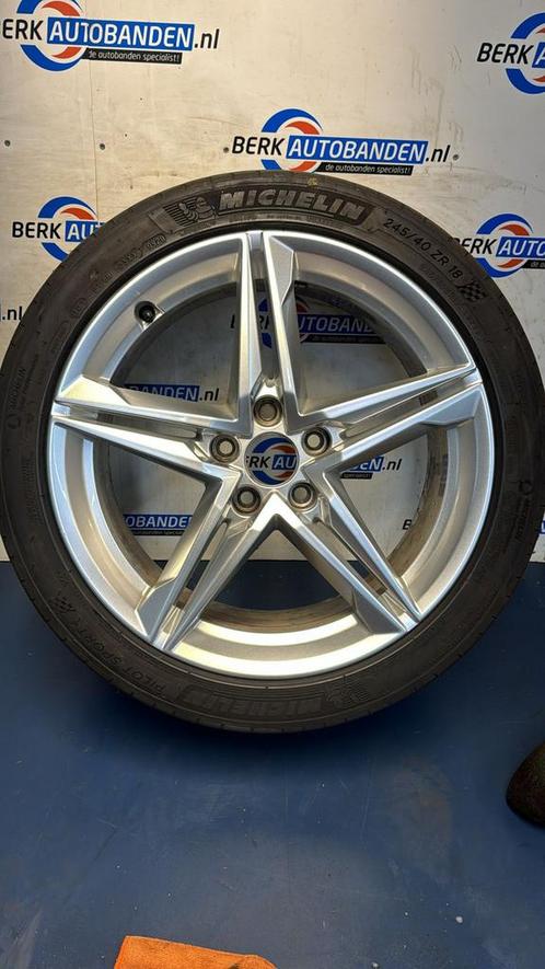 Originele Audi set 18 inch 5x112x66.5 ET40 8J (set van 4), Auto-onderdelen, Banden en Velgen, Velg(en), Personenwagen, Gebruikt