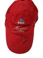 vintage cap Word Flandrién Johan Museeuw  Gesign., Enlèvement ou Envoi, Utilisé, Autres types