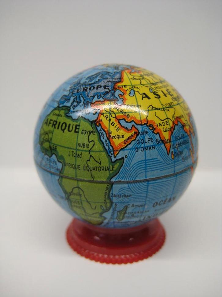 VINTAGE WERELDBOL POTLOODSLIJPER, Huis en Inrichting, Woonaccessoires | Wereldbollen, Ophalen of Verzenden