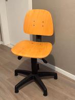 Houten werkstoel, Huis en Inrichting, Ophalen, Gebruikt, Overige kleuren, Bureaustoel