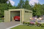 NIEUW modern houten garage 7211IMG, Hobby en Vrije tijd, Overige Hobby en Vrije tijd, Verzenden, Nieuw