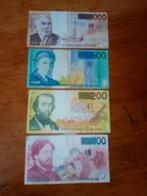 billets de banque francs belges, Timbres & Monnaies, Billets de banque | Belgique, Enlèvement ou Envoi