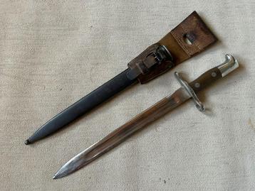 Zwitserse M1889 Bajonet met bloedgeul 1e model - 1892 beschikbaar voor biedingen