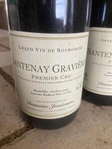 Santenay Gravières 2006 disponible aux enchères