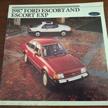 FORD ESCORT AND ESCORT EXP  11/86 beschikbaar voor biedingen