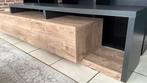 TV-Meubel Bota - Eik/Antraciet - 219x52x45cm, Huis en Inrichting, Ophalen, Zo goed als nieuw
