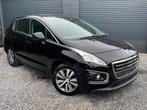 Peugeot 3008 1.6 HDI Euro5B, Auto's, Voorwielaandrijving, Euro 5, Monovolume, Zwart