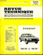 Peugeot 505 revue technique, Ophalen of Verzenden, Gelezen, Peugeot