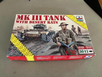 ESCI Modelbouwdoos 8620 “Desert Rats” (1:72, zonder tank) beschikbaar voor biedingen