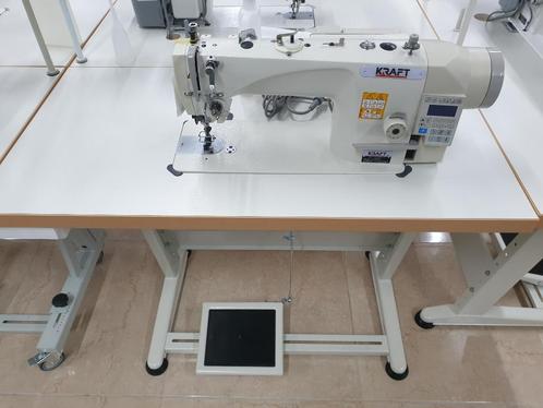 KRAFFT 206 - 3 VOUDIG TRANSPORT LEERMACHINE NIEUW, Hobby en Vrije tijd, Naaimachines en Toebehoren, Nieuw, Naaimachine, Overige merken