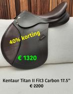 Nieuw Kentaur Titan II Carbon 17,5", Dieren en Toebehoren, Paarden en Pony's | Zadels, Ophalen of Verzenden, Nieuw, Dressuur