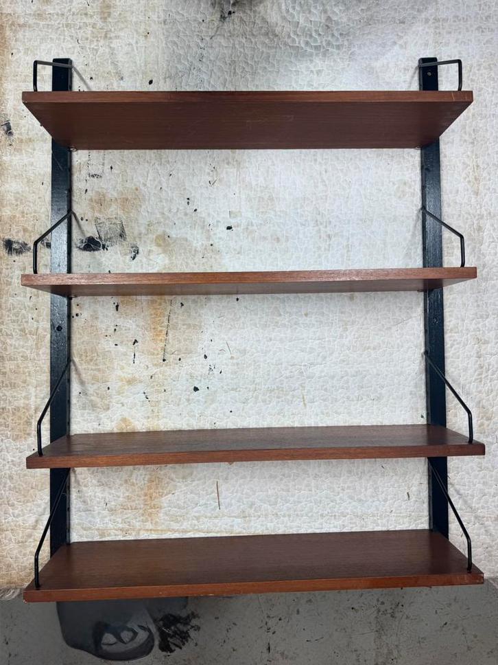 Poul Cadovius by Royal System vintage modulair wandsysteem, Maison & Meubles, Accessoires pour la Maison | Étagères murales & Rayons de bibliothèque