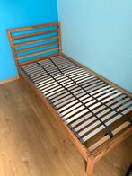 Lit Ikea Tarva + sommier Ikea Lönset, Huis en Inrichting, Ophalen, Gebruikt, 90 cm, Eenpersoons