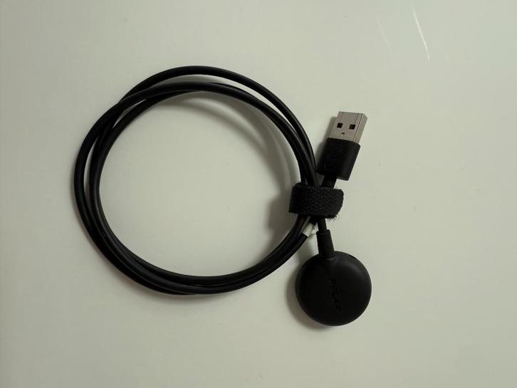 USB-kabel voor opladen van Polar Smartwatch, Handtassen en Accessoires, Sporthorloges, Zo goed als nieuw, Zwart, Ophalen of Verzenden
