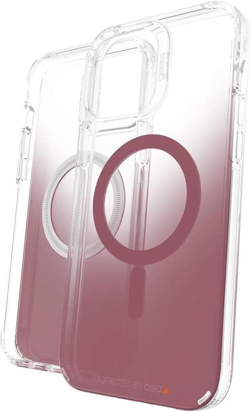 Coque Transparente Rose MagSafe Apple iPhone 13 Pro Max, Telecommunicatie, Mobiele telefoons | Hoesjes en Screenprotectors | Apple iPhone