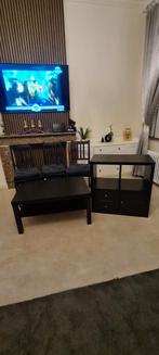 Ensemble meubles  ikea  3 chaise une table et un kallax, Maison & Meubles, Enlèvement ou Envoi, Comme neuf