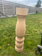 Houten sokkel, Huis en Inrichting, Woonaccessoires | Zuilen en Pilaren, Ophalen, Zo goed als nieuw