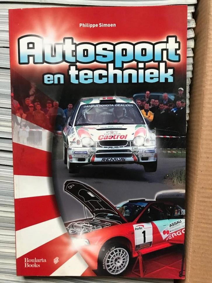 Autosport En Techniek van Philippe Simoen, Livres, Autos | Brochures & Magazines, Comme neuf, Enlèvement