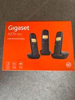 Gigaset A270 trio telefoonset, Ophalen of Verzenden, Zo goed als nieuw