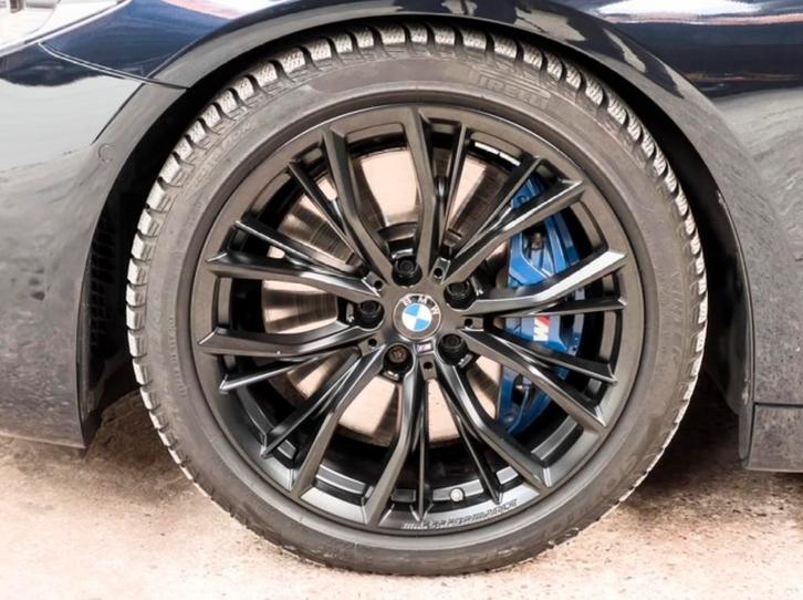 Winterbanden set - Velgen + Banden BMW 5-serie TOP staat, Auto-onderdelen, Carrosserie, BMW, Ophalen