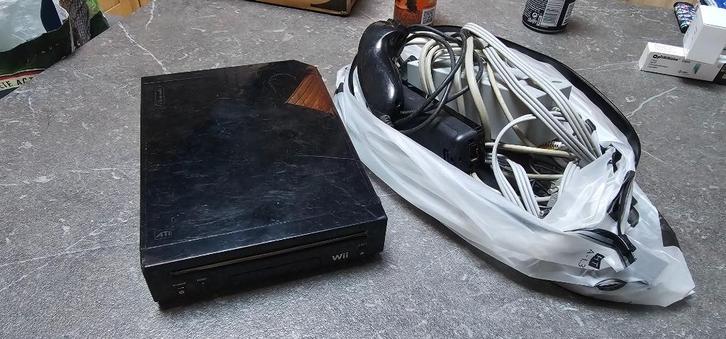 Wii zwart, Games en Spelcomputers, Games | Nintendo Wii, Gebruikt, Ophalen of Verzenden