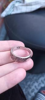 Zilveren 925 vintage ring, Ophalen of Verzenden