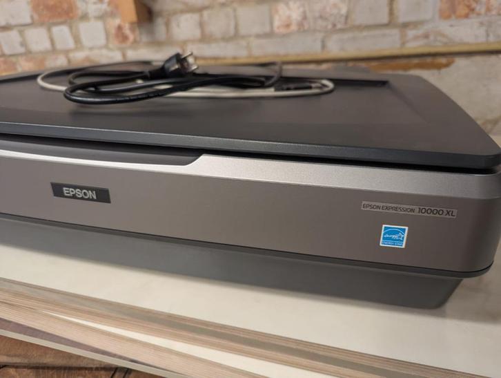 Scanner Pro Grand Format A3 - EPSON Expression 10000 XL, Computers en Software, Scanners, Gebruikt, Flatbedscanner, MacOS, Windows