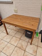 Table et 4 chaises en bois, Maison & Meubles, Utilisé, Enlèvement ou Envoi