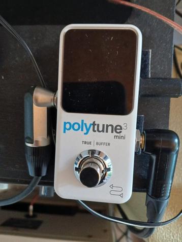 Accordeur Polytune 3 mini de TC Electronic beschikbaar voor biedingen