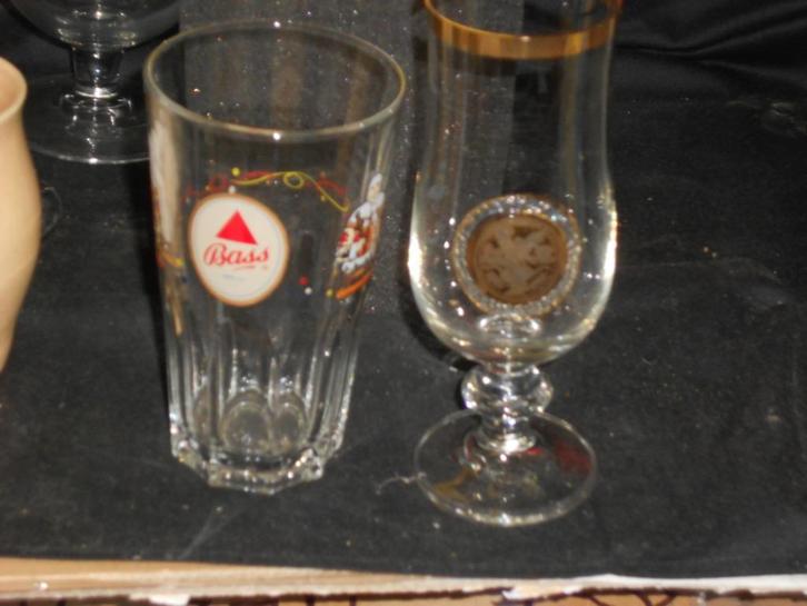 Bierglazen.Gueuze.Lambic.Timmermans.De Kluis.Hoegaarden.D 21, Verzamelen, Biermerken, Zo goed als nieuw, Glas of Glazen, De Koninck