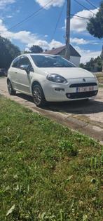 Fiat Punto 2013, Auto's, Fiat, Euro 5, Stof, Zwart, Wit
