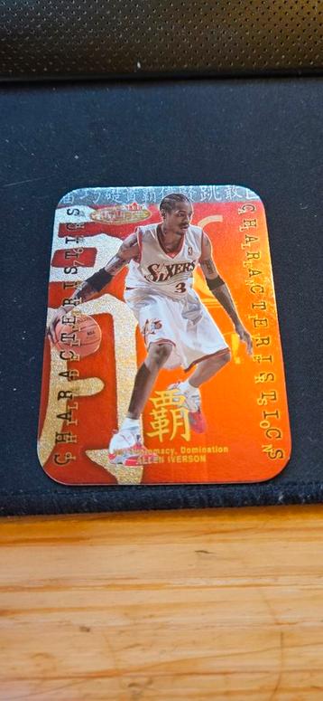 Allen Iverson 2000-01 & fleer futures characteristics beschikbaar voor biedingen