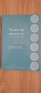 Tegen de regels IV  Inleiding id criminologie, Boeken, Ophalen, Nieuw