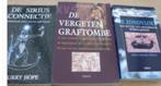 3 BOEKEN GRAFTOME/ZONDVLOED /SIRIUSCONNECTIE V 78 EURO, Boeken, Esoterie en Spiritualiteit, Ophalen of Verzenden