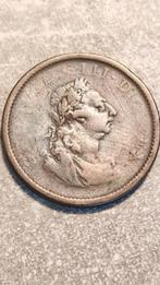 Ireland, George III, Penny, 1805, , Copper, KM:148.1, Ophalen of Verzenden, Overige landen, Losse munt