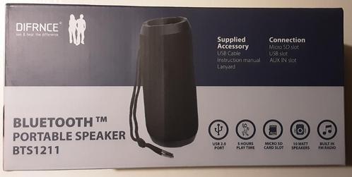 Bluetooth portable speaker bts1211 - 70% korting!, Audio, Tv en Foto, Luidsprekerboxen, Nieuw, Overige typen, Verzenden