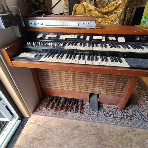 Hammond T122 tonewheel solid state, Muziek en Instrumenten, Orgels, Gebruikt, Hammondorgel, 2 klavieren, Ophalen