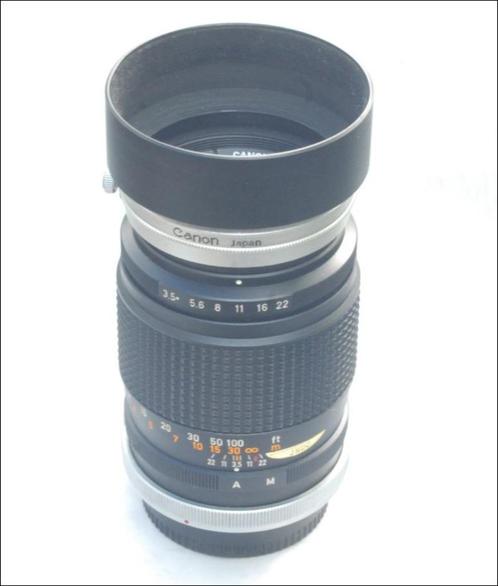 CANON FL 135mm f/3.5 pour Réflex CANON argentiques et numéri, Audio, Tv en Foto, Fotocamera's Analoog, Gebruikt, Spiegelreflex