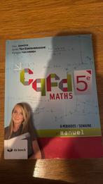 Livre de mathématiques 5e / 6/8heures de math par semaine, ASO, Wiskunde A, Ophalen of Verzenden, Zo goed als nieuw