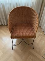 IKEA vintage rotan fauteuil, Huis en Inrichting, Ophalen, Gebruikt, Metaal, Moderne et classique
