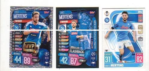 Tradingcards Match Attax / Dries Mertens / 3 stuks, Verzamelen, Sportartikelen en Voetbal, Nieuw, Spelerskaart, Verzenden