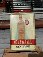 Cristal Genievre reclamebord 1948, Verzamelen, Ophalen of Verzenden, Zo goed als nieuw, Reclamebord