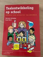 Taalontwikkeling op school, Boeken, Ophalen, Nieuw, Hogeschool, Marianne Verhallen
