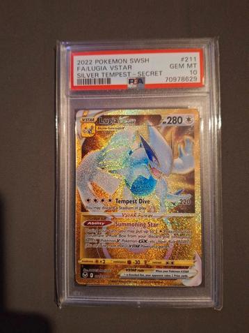 PSA 10 Lugia Vstar beschikbaar voor biedingen
