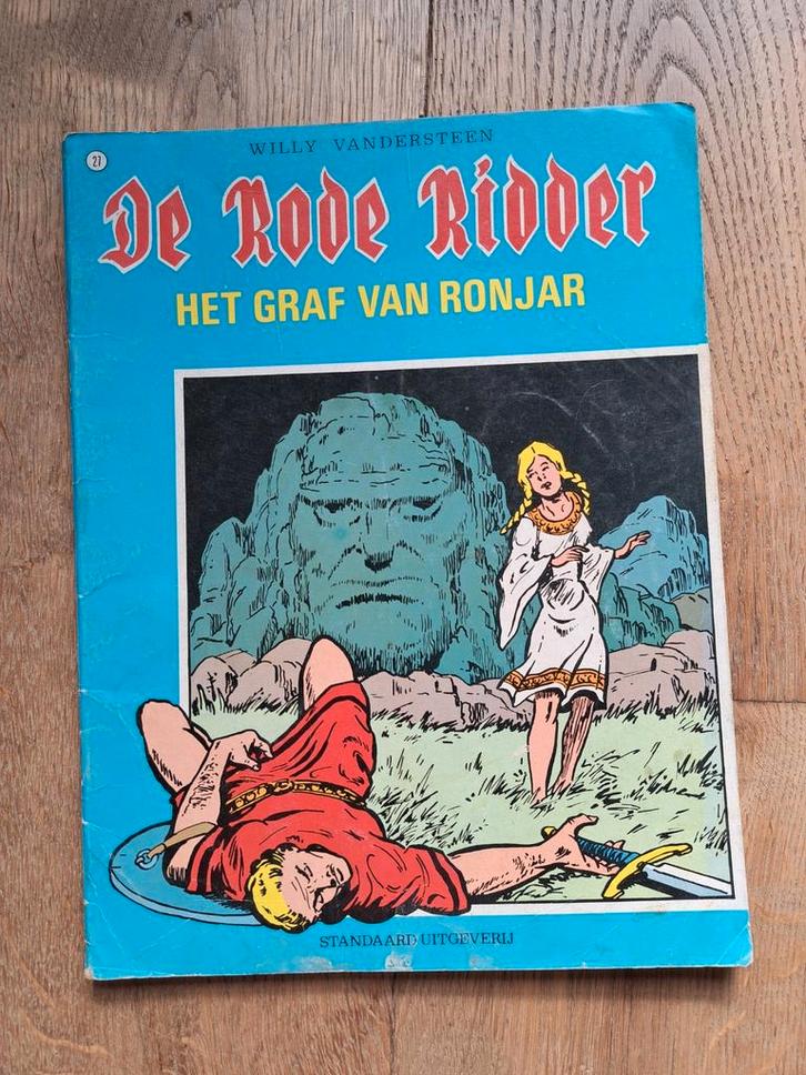 Rode ridder W. Vandersteen nrs 23,27,37,46,50,57,83,95,119, Boeken, Stripverhalen, Gelezen, Ophalen