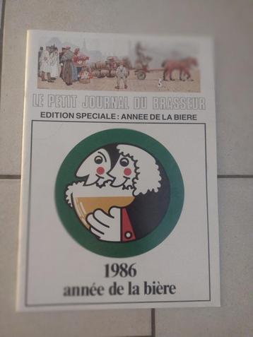 Petit journal du brasseur Edition spéciale année de la bière beschikbaar voor biedingen