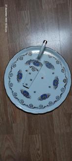 Porseleinen taartschaal met taartschep, Huis en Inrichting, Ophalen, Porselein of Keramiek, Schaal, Rond