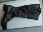 Laarzen 39/39.5 zwart "handmade", Kleding | Dames, Schoenen, Ophalen of Verzenden, Zwart, Hoge laarzen