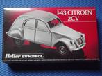 Maquette HELLER Citroën 2CV - Echelle 1/43, 1:32 à 1:50, Voiture, Enlèvement ou Envoi, Heller
