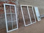 Groot pvc raam wit, Doe-het-zelf en Bouw, Raamkozijnen en Schuifdeuren, Ophalen, Zo goed als nieuw